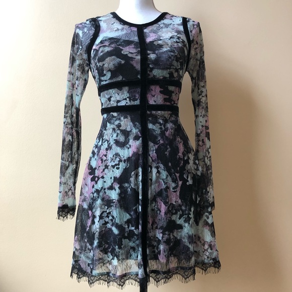 Fire Los Angeles floral sheer dress - Picture 3 of 8